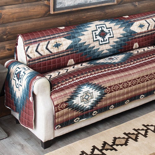 Crimson Durango Mesa Loveseat Cover