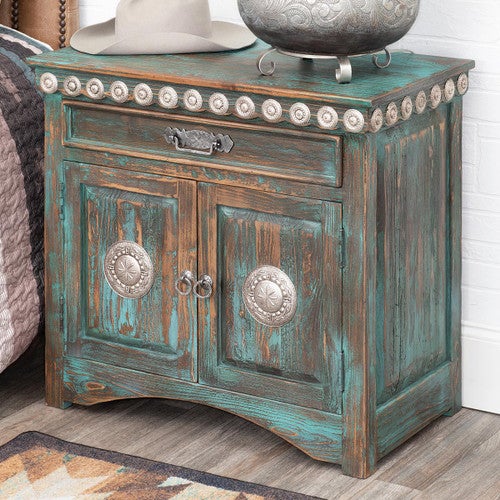 Turquoise Creek End Table
