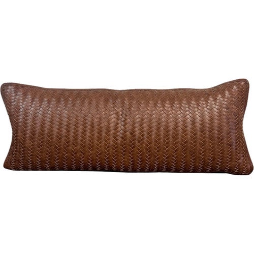 Dakota Bluff Cognac Accent Pillow - 30 x 12