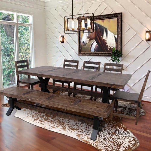 Lakeshore Walnut Dining Table - 6 Foot