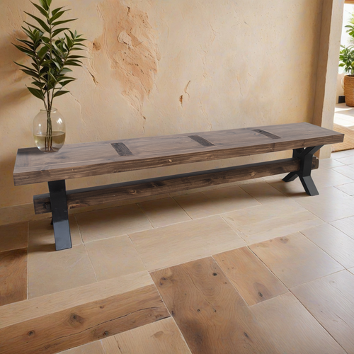 Lakeshore Walnut Bench - 6 Foot