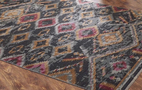 Midnight Trails Western Rug - 3 x 10