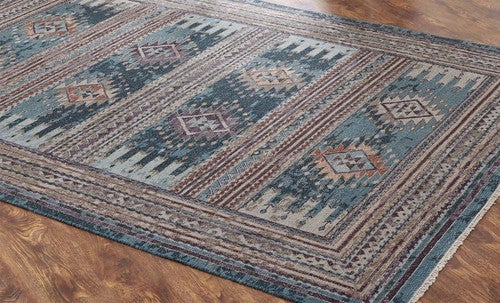 Turquoise Trails Rugs - 8 x 10