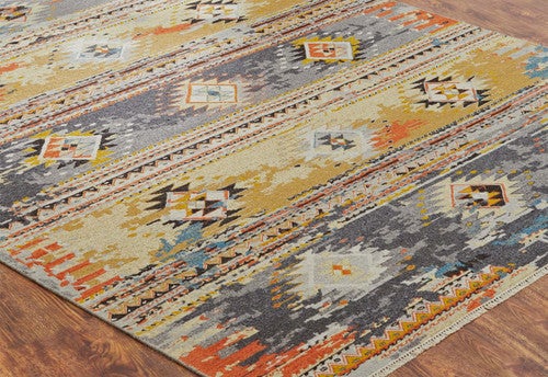 Sunset Rodeo Western Rug - 6 x 9