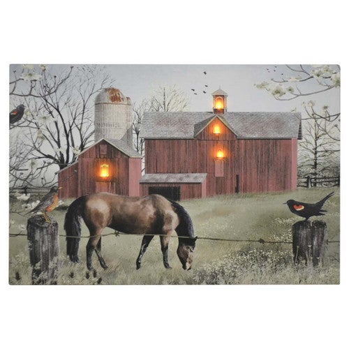 Barnyard Light Up Wall Art