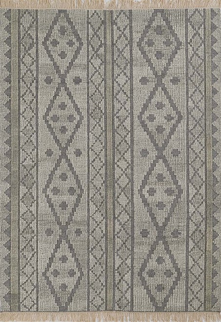 Rustic Rawhide Gray Rug Collection