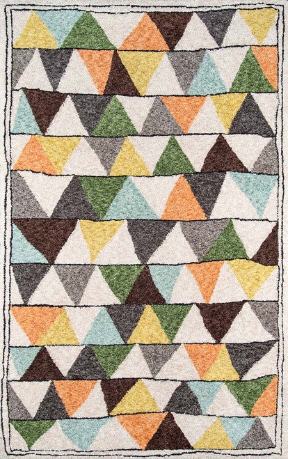 Color Splash Geometric Rug - 8 x 10