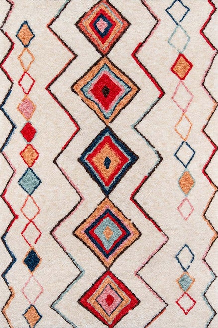 Triangle Trails Prism Rug - 4 x 6
