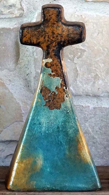 Turquoise Clay Cross - Medium