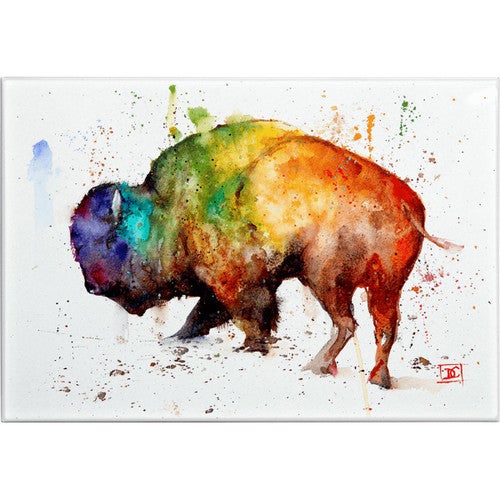 Buffalo Loco Metal Box Wall Art