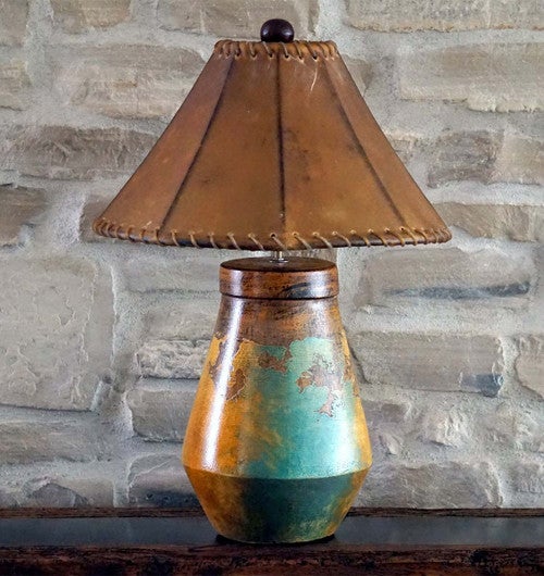 Southwest Clay Table Lamp