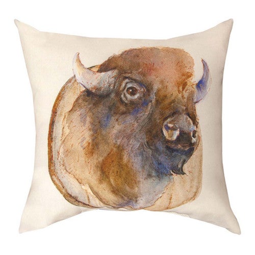 Wilderness Majesty Bison Pillow