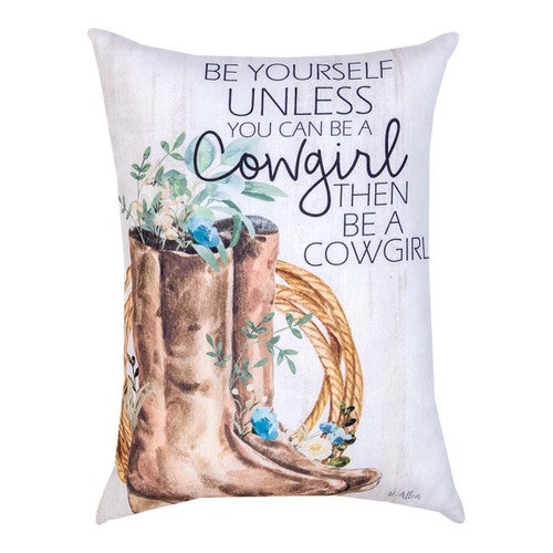 Cowgirl Spirit Indoor/Outdoor Pillow