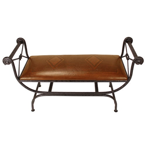 Coronado Double Vanity Bench - Diamond Rustic