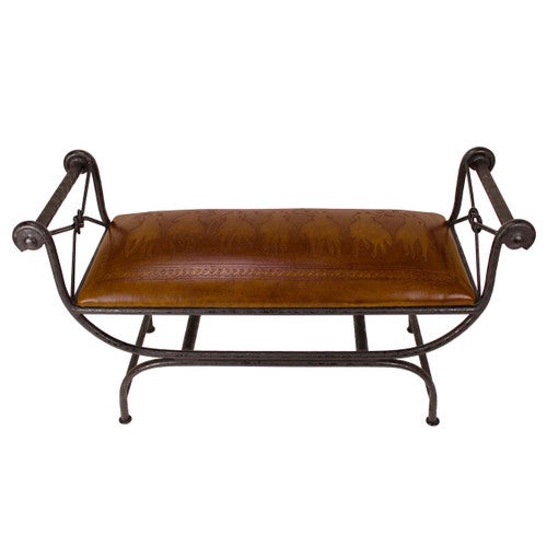 Coronado Double Vanity Bench - Posse Rustic