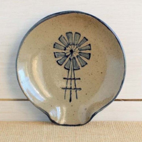 Country Windmill Spoon Rest