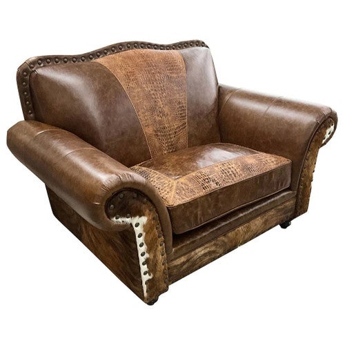 Cattle Roundup Chair and a Half