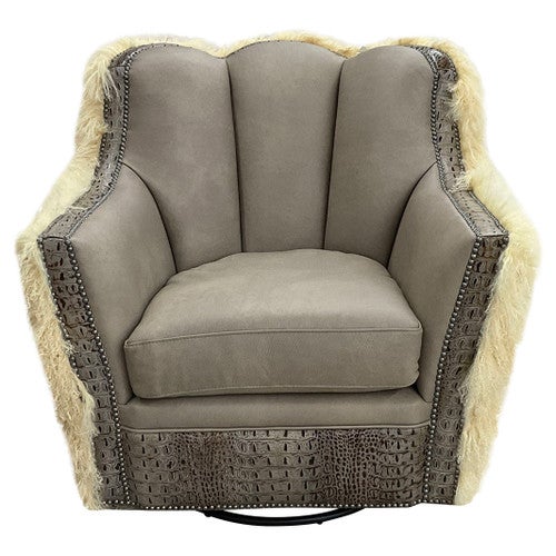 Mountain Sheep Channelback Swivel Glider