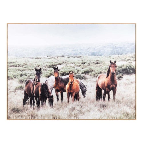 Mustang Majesty Canvas Wall Art