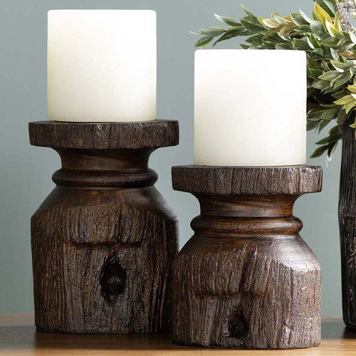 Heritage Farmstead Candle Holders (2 pc)