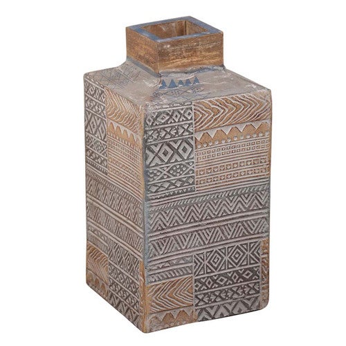Taos Tribal Square Vase