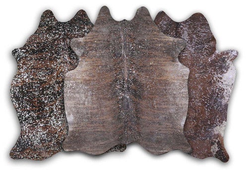 Silver Specked Brindle Cowhide Rugs