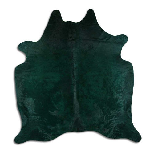 Emerald Green Cowhide Rugs
