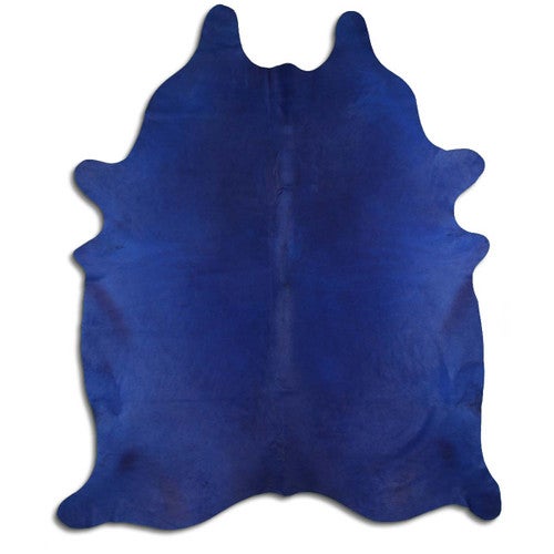 Navy Blue Cowhide Rugs
