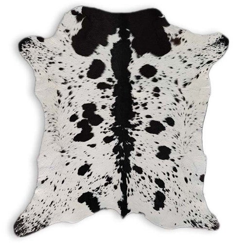Salt & Pepper Calfskin Rug