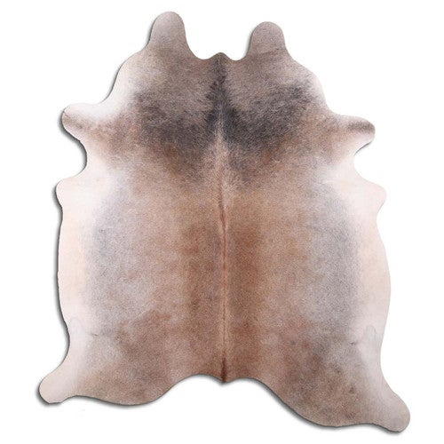Taupe Cowhide Rug - Medium