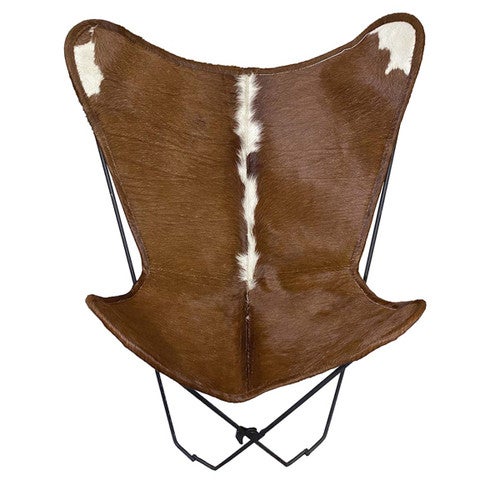 Hereford Cowhide Sling Chair