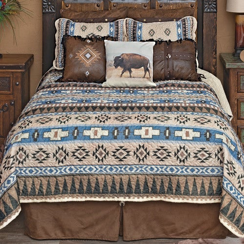 Canyon Creek Quilt Bed Set - Queen - CLEARANCE