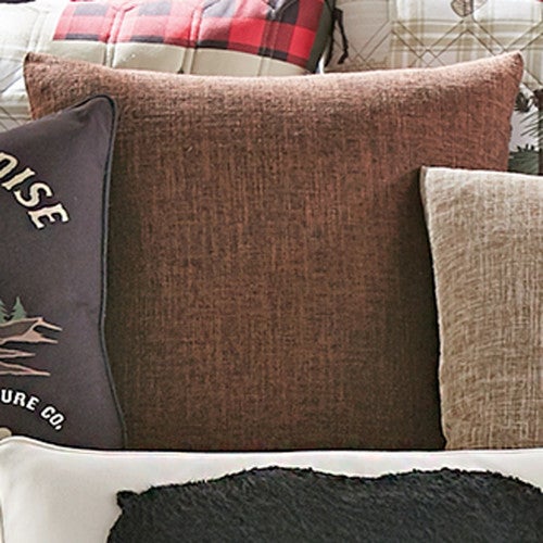 Solid Espresso Pillow