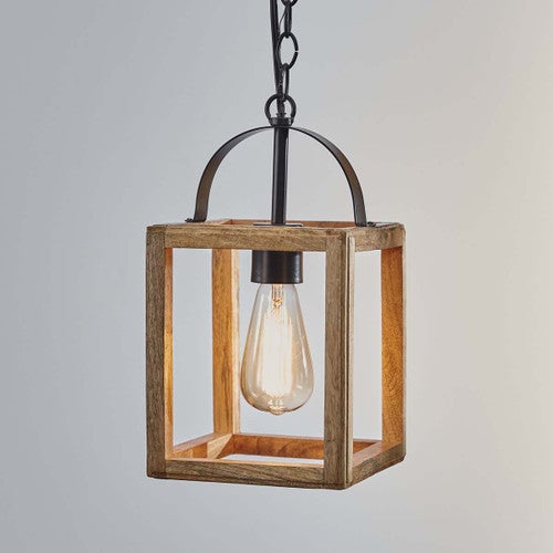 Cubed Rustic Pendant