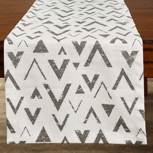Acute Geometric Table Runner