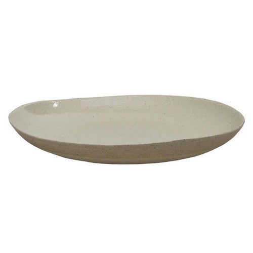 Eclipse Beige Ceramic Platter