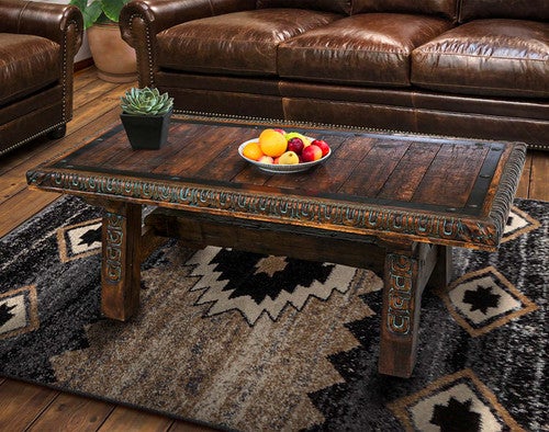 Colonial Turquoise Coffee Table