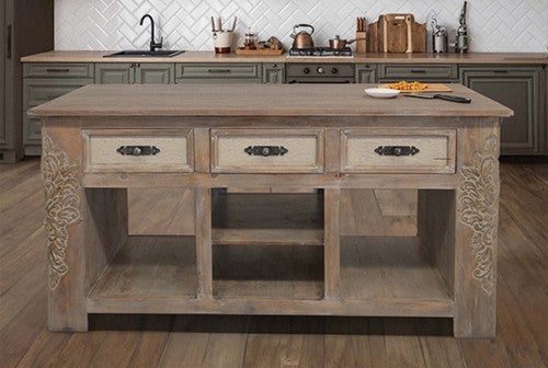 Sagebrush Mirage Kitchen Island