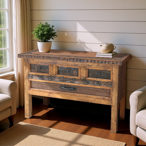 Desert Flower Natural Cabinet