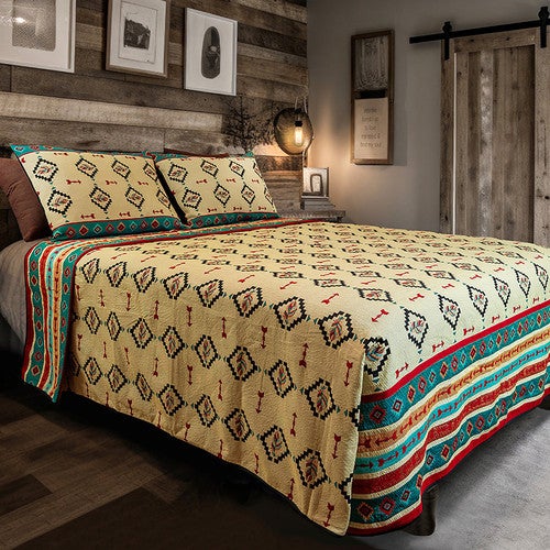 Wayward Arrows Coverlet Set - Queen