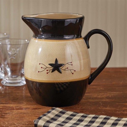 Country Living Stars Pitcher