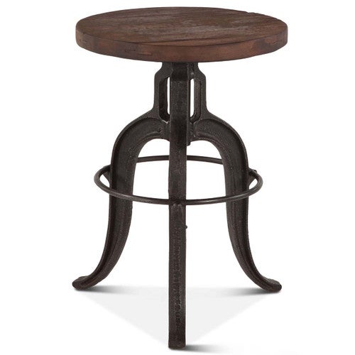 Urban Warehouse Adjustable Stool - Natural