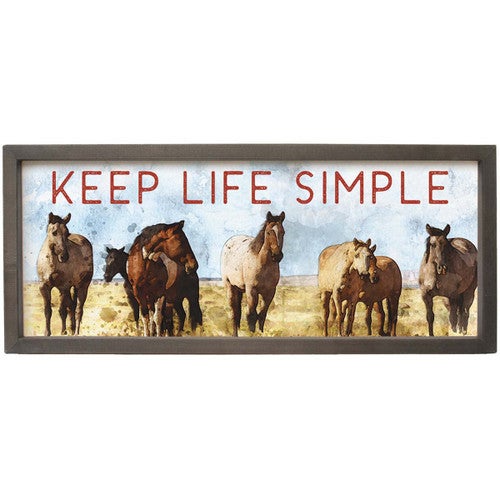 Simplify Life Wall Art