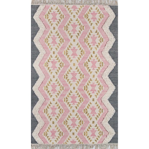 Nomad Boho Pink Rug Collection