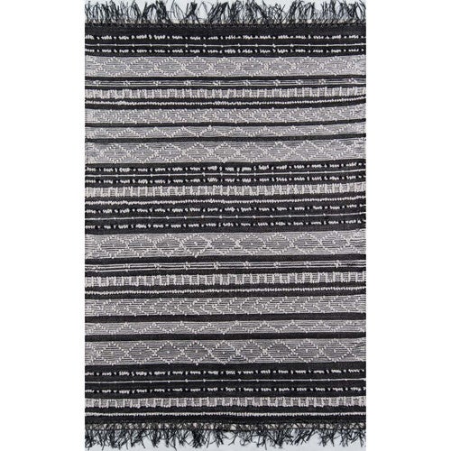 Terra Trail Black Indoor/Outdoor Rug Collection