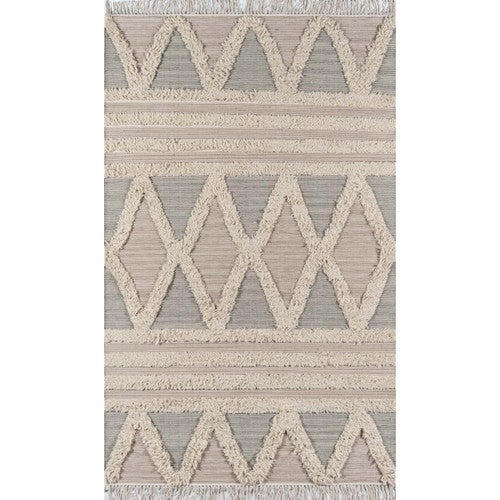 Tribal Luxe Wool Rug - 9 x 12