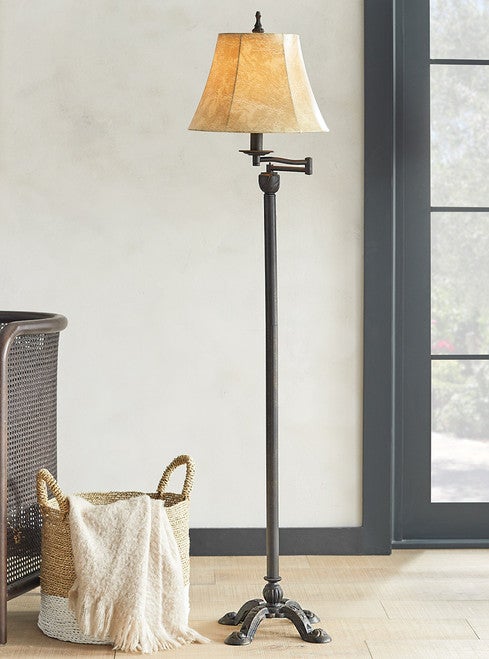 Frontier Floor Lamp with Swing Arm - OUT OF STOCK UNTIL 06/18/2025