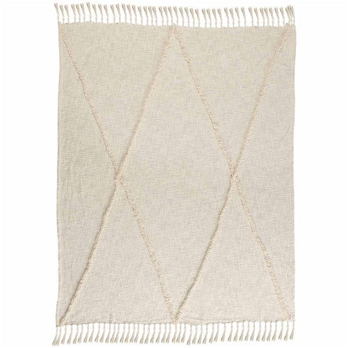 Sandy Diamond Dunes Throw