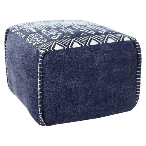 Blue Sky Visions Pouf
