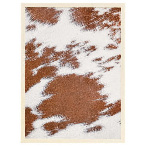 Caramel Cowhide Wall Art